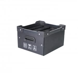 Wholesale Black Waterproof ESD Plastic Container Box SMD Reel Storage Tape Holder from china suppliers