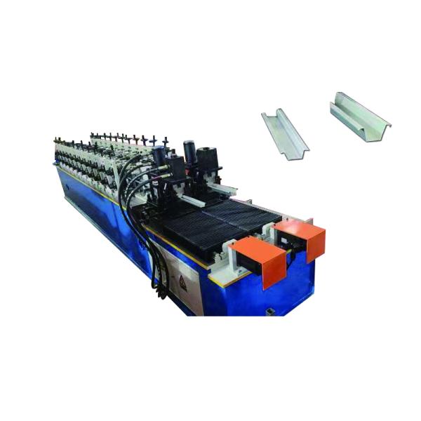GI GL Stud And Track Machine 4kw Furring Channel Roll Forming Machine