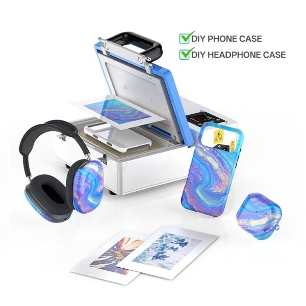 A5 Sublimation Vacuum Machine Phone Cases 3d Sublimation Printer Vacuum Heat Press