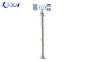 Wholesale 8M Aluminum Alloy Truck Mounted Led Light Tower Mobile Pneumatic Mast Lifting from china suppliers