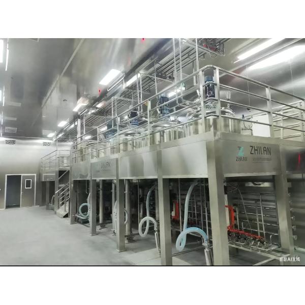 Full Automatic Vacuum Homogenizer Mixer for Shampoo Liquid Soap
