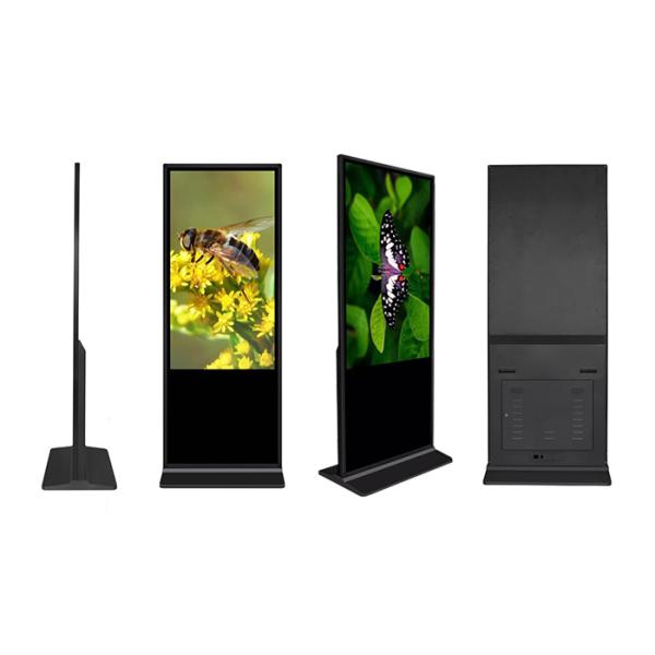55 Inch Floor Standing LCD Touch Screen Advertising Display Digital Signage