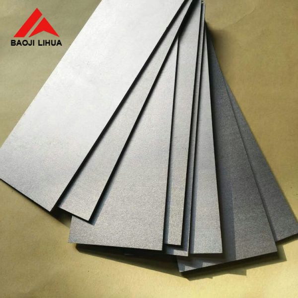 20mm Titanium Plate Sheet Gr1 Gr2 Gr7 Light Weight Abrasive Blasting