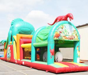 Wholesale Animal Bounce House Kids Slides Inflatable Obstacle Course from china suppliers
