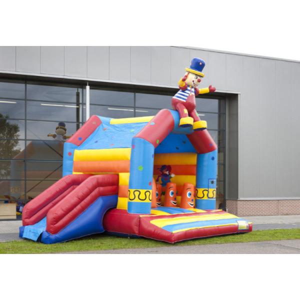 Quality One Hand Commercial Inflatable Bounce House PVC Materials For 3 - 23 Years Old for sale