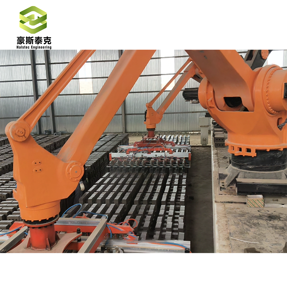CE ISO certified robot stacking machine offering integrated production line solutions for fast installation and seamless operation