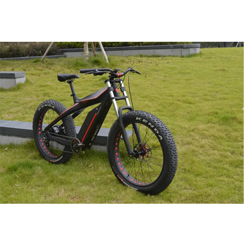Kontax 26" Fat Tire Electric Bike 48V 750W Rear Hub Motor with Combo Set Offered