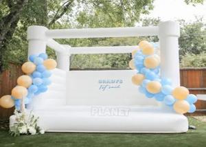 Wholesale Modern Outdoor Luxurious Jumping Bounce Large White Inflatable Bounce House from china suppliers
