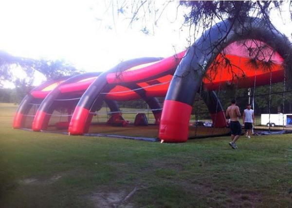 Quality Light Paintball Air Inflatable Event Tent With PVC Tarpualin Material for sale