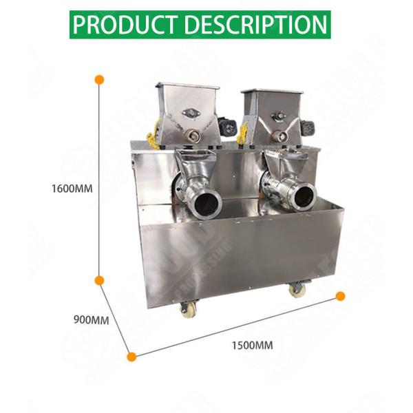 Industrial Garlic Stem And Root Cutting Machine 5.5kw 1500x900x1600mm