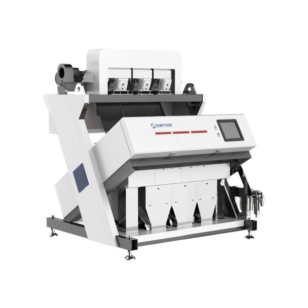 3 Chute Optical Color Sorter 192 Channels For Bean Pulses Sorting