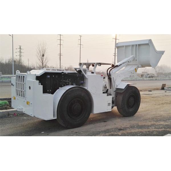 Underground Mining Load Haul Dump Machine Orange / White / Yellow