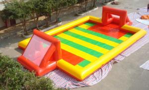 Wholesale Colorful Inflatable Football Playground / Inflatable Sports Games For Sport Amusement from china suppliers