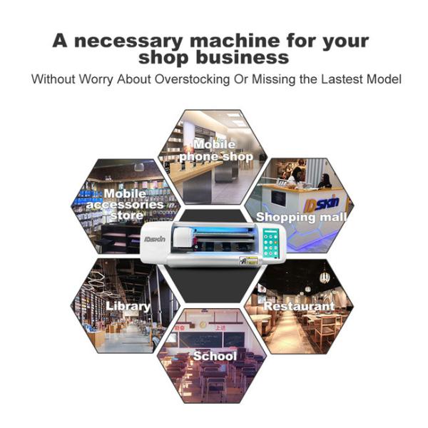 DAQIN B158 Back Skin Hydrogel Film Screen Protector Cutting Machine for Mobile Phone Protective Film Cutter