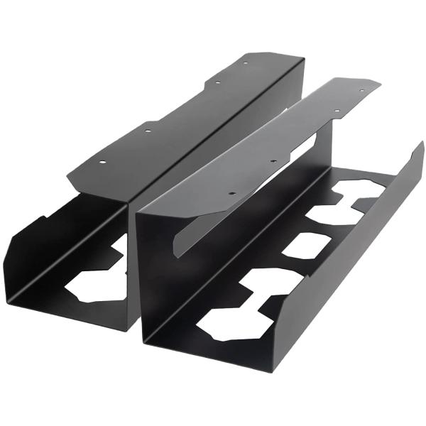 Wire Mesh Cable Tray for Desk Retractable and Perforated for Easy Cable Organization