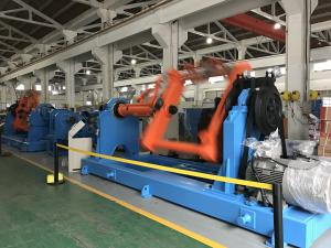 Steel Wire Armoring Wire Stranding Machine 1250mm Single Twister High Performance