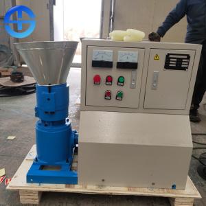 Wholesale 10% Moisture Flat Die 120mm Biomass Pellet Machine from china suppliers