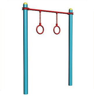 Quality Outdoor Gym Flying Rings Exercise Equipment for Arm Muscles A-14901 for sale