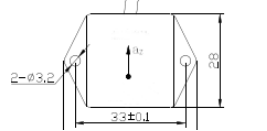 GSACC104M MEMS Accelerometer with ±100 g Range 12±0.1 mA Bias and ≤ 1% Fs Nonlinearity for Linear Acceleration Measurement