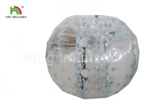 0.8mm Inflatable Clear PVC Human Bumper Bubble Ball / Human Hamster Ball