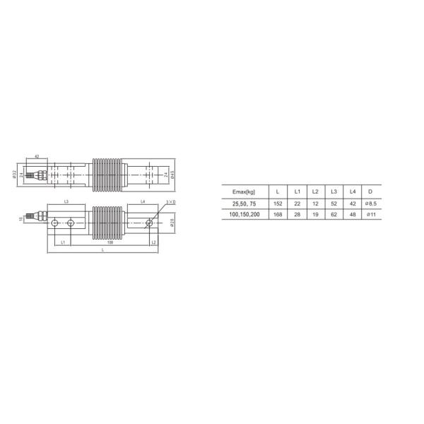 Single Ended Load Cell IN355-03
