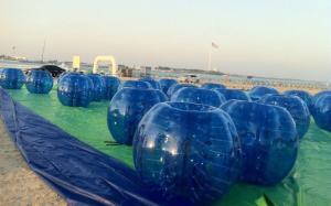 Wholesale EN14960 Blue Giant Hamster Ball Inflatable Body Ball Soccer For Commercial from china suppliers