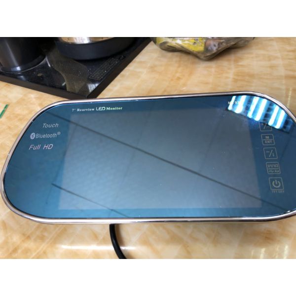 Car Reverse Parking Camera With Display , Reverse Camera Mirror Adjustable Brightness