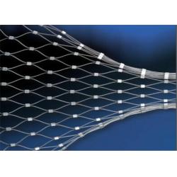 China Durable Architectural Stainless Steel Wire Mesh Knotted / Ferruled Shape for sale