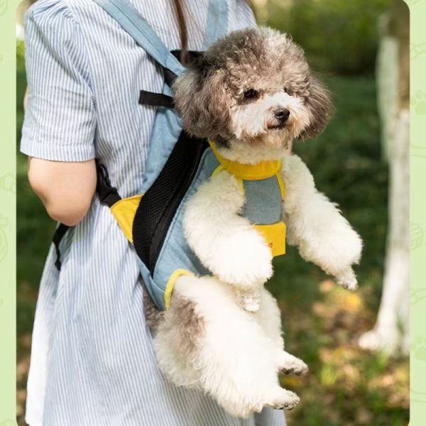 Quadrate Pet Carrier Bag Washable Dog Carrier Backpack Portable