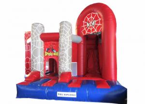 Wholesale 5 in 1 inflatable combo classic inflatable Spiderman bouncy castle PVC material inflatable jumping house for sale from china suppliers