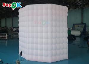Wholesale Octagonal Inflatable Photo Booth Tents Oxford Cloth Material White from china suppliers
