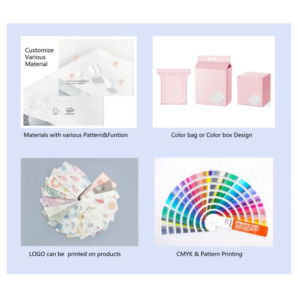 Skin Friendly Durable Disposable Changing Pad Covers Disposable Nappy Changing Sheets