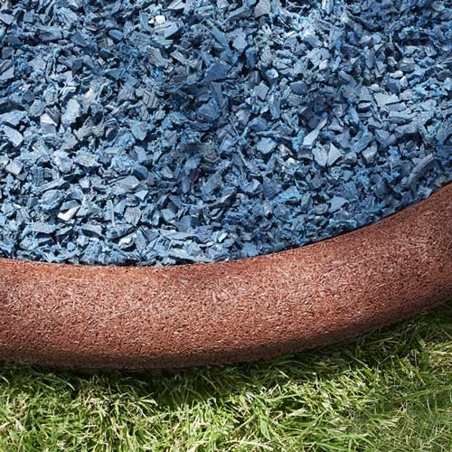 Recycled Rubber Landscape Edging Sizes And Colors Can Be Customized