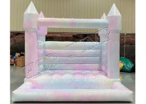 Wholesale Tie Dye Inflatable Bounce House Waterproof Slide Combo Backyard Event Party Rental from china suppliers