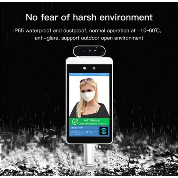 8" Android 5.1 Dynamic Temperature Measurement Kiosk HDMI