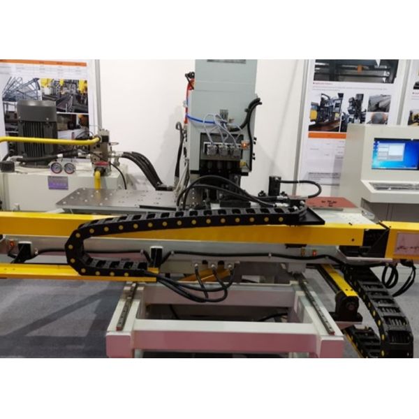 Model BNHD120 CNC Punching Drilling Marking Machine Used In Steel Structure For Construction Plant