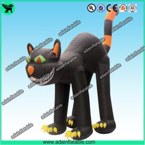 Wholesale Halloween Advertising Inflatable Cat, Halloween Decoration Inflatable Cat from china suppliers