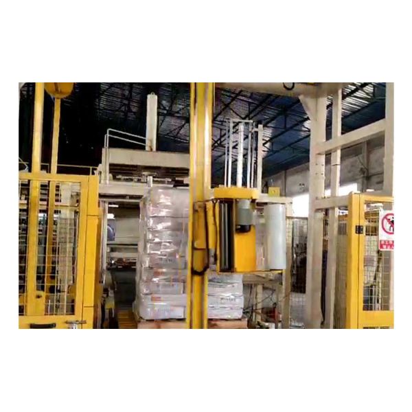 Automatic Stretch Wrap Packing Machine for High Efficiency Brick Packaging with Cost Savings and Strong Protective Performance
