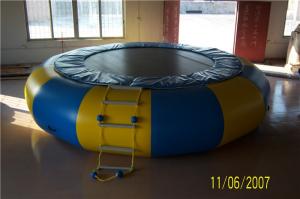 Wholesale Non - Toxic Blow Up Water Trampoline , Outdoor Inflatable Water Toys For Adults from china suppliers