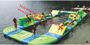 Wholesale water park supplies water gun for water park portable water park floating water park from china suppliers