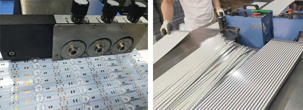 1200mm Long LED Strip Aluminum PCB Separator PCB Cutting Machine