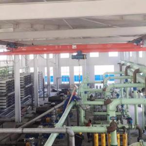 China 5T Height 7m Under Hung Single Girder Overhead Travelling Crane With Hoist on sale