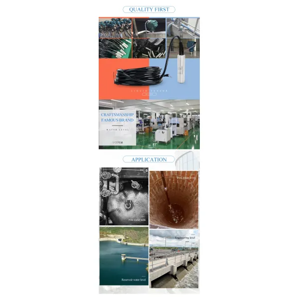 20 Meter 4-20mA Hydrostatic Water Tank Level Transmitter for Underground Well Depth