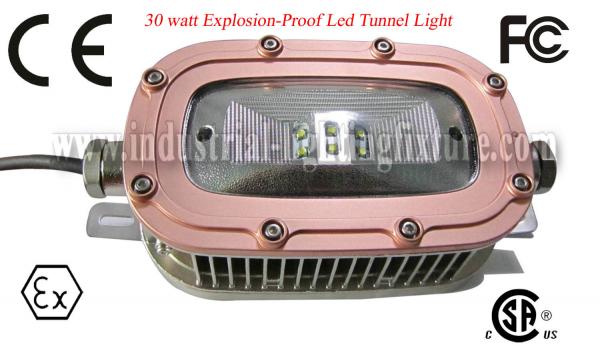 Quality IP67 30 Watt 6500K LED Industrial Lighting Fixture Explosion Proof , 120 Degree for sale