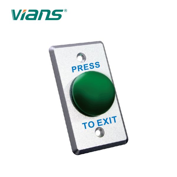 DC12V Vians electric lock aluminum exit door push button with CE