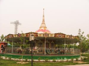 Wholesale Popular Playground Equipment Merry Go Round Mechanical Carnival Carousel from china suppliers