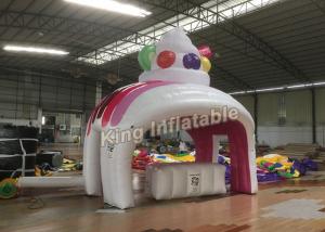 Wholesale Customized Design Inflatable Event Tent With Icecream Theme , Colorful Color from china suppliers