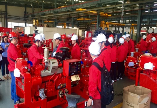 Large Capacity Ul Listed Fire Pumps / Bronze Fire Fighting Diesel Pump