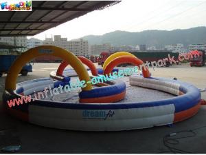 Wholesale Durable Inflatable Sports Games Race Track , Inflatable Go Kart Track from china suppliers