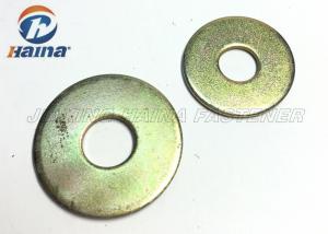 China Round Head Flat Washers A Type , Flat Steel Washers For Mechanical Machine on sale